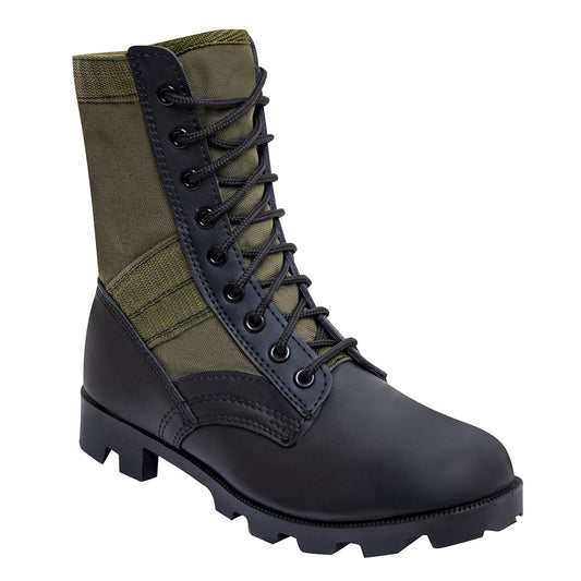 With the rugged design of a combat boot and the lightweight feel of a running shoe, Rothco’s Military Jungle Boots provide unparalleled tread, flexibility, and comfort while you perform combat training, rucking, playing a competitive game of paintball, and many other outdoor activities. www.defenceqstore.com.au