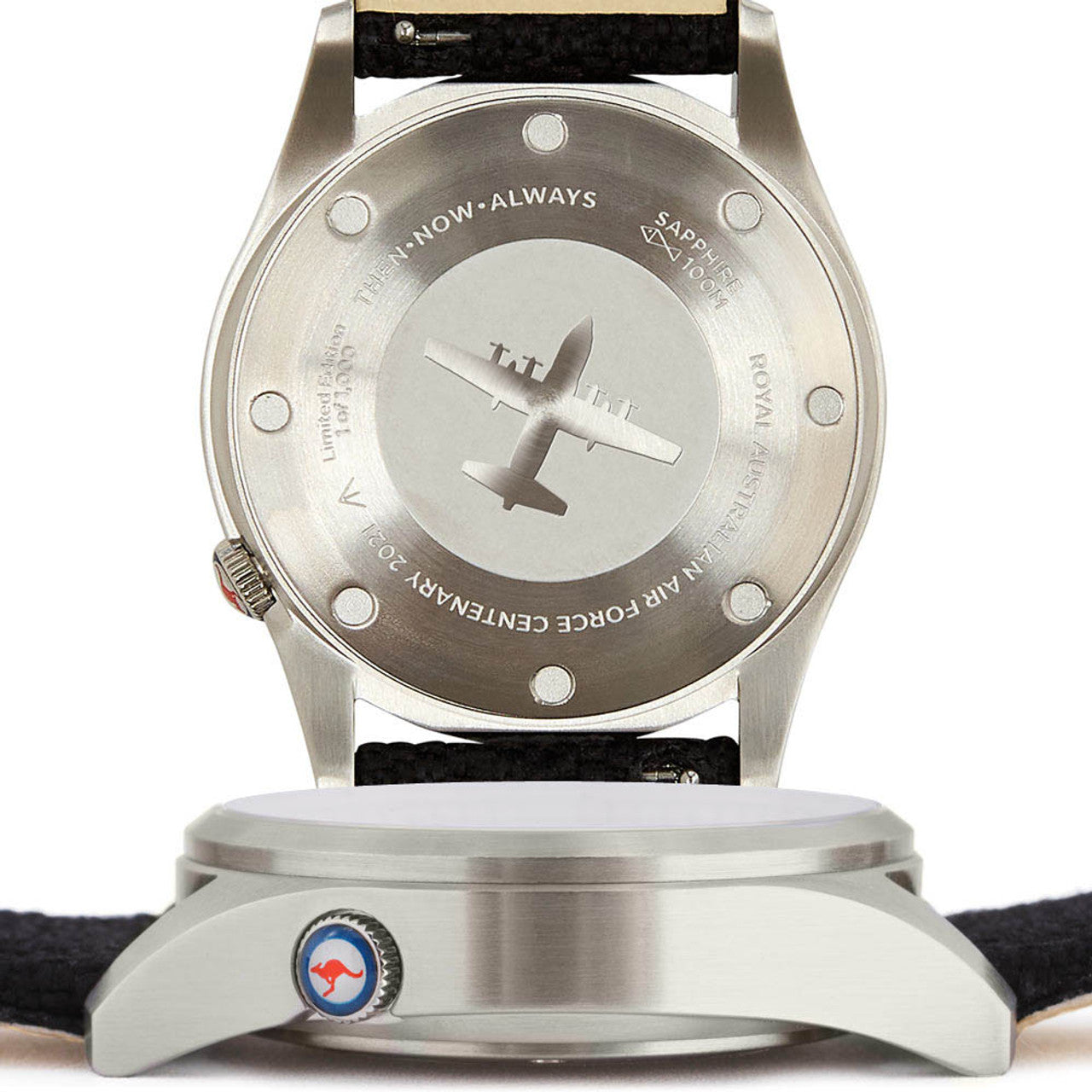 The Limited Edition Airfield Watch is not just a timepiece, but a piece of history. By purchasing this watch, you are supporting the restoration and preservation of historic RAAF aircraft. www.defenceqstore.com.au