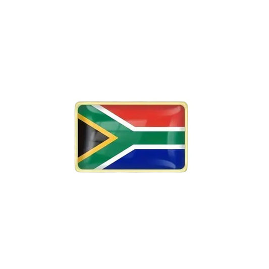 This gold-plated, enamel-filled lapel pin allows you to proudly display the South Africa flag while honouring all those who have served or are currently serving in all theatres of war and peacekeeping efforts. Featuring the South Africa Flag, it symbolises both national pride and remembrance. www.defenceqstore.com.au