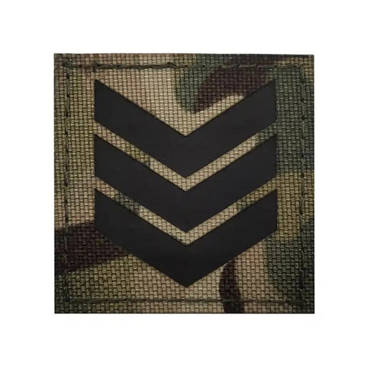 Sergeants are the first rank above Corporal, these soldiers are experienced in their field of skill and have been targeted for senior leadership capabilities. These soldiers have had the training and are in the more seasoned in the field of leadership. Usually they are second in command of a platoon of soldiers. www.defenceqstore.com.au