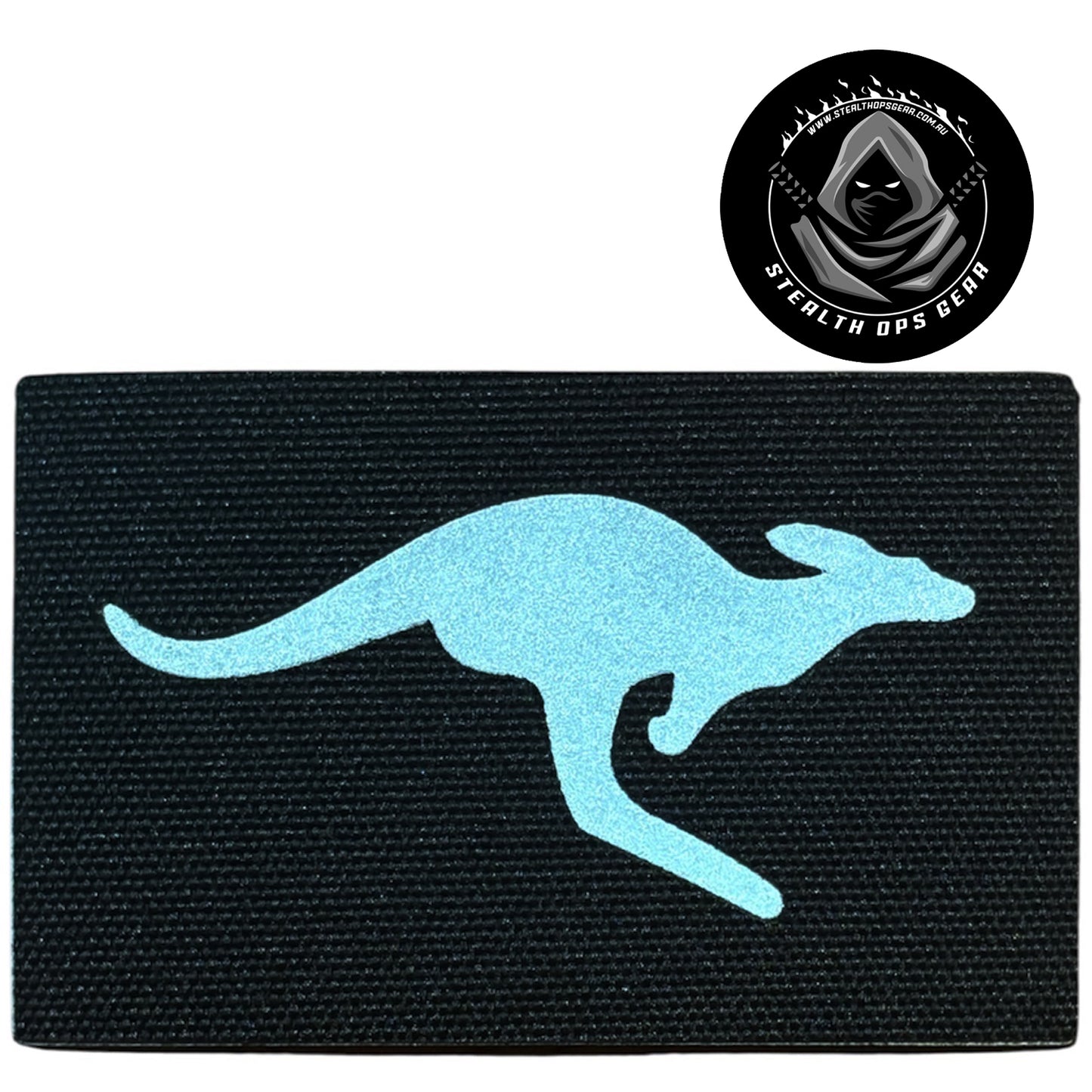 Make a bold statement with the Silver Kangaroo Laser Cut Morale Patch Hook & Loop. This striking 8x5cm patch features laser-cut precision detailing that demands attention. Backed with both hook and loop fasteners, it's ready to attach to tactical gear, backpacks, or uniforms instantly. www.defenceqstore.com.au