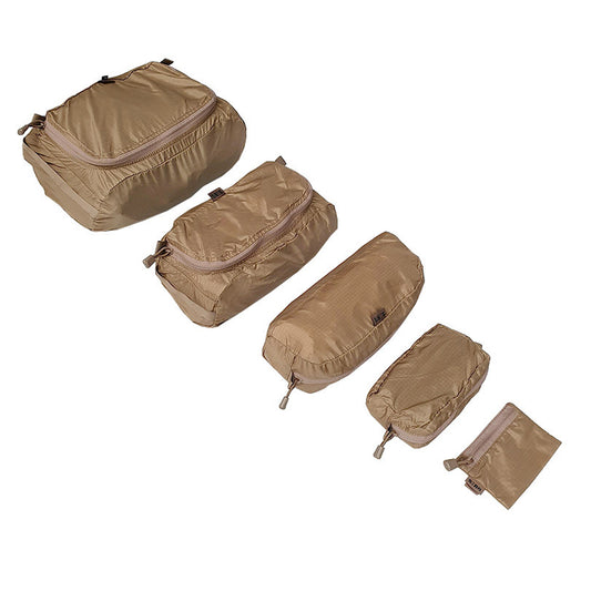 Keep the inside of your packs organised or keep your kit stored and ready to go with this set of 70D Pack Organiser Inserts. Aids in grabbing gear in the dark, allows you to manipulate loads to the best areas of your pack and generally makes you a more switched on operator. 5 different sized inserts are included. www.defenceqstore.com.au