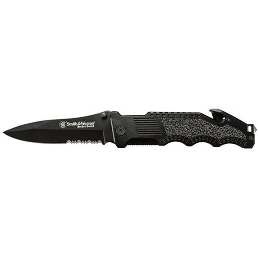 Blade Style: Drop Point with Partially Serrated Edge www.defenceqstore.com.au