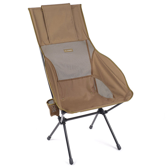 Take the comfort of home with you on your next adventure with the Helinox Savanna Chair! This highly advanced, ergonomically-designed chair features a refined, stylish look and provides superior comfort and support. Enjoy the great outdoors in luxury and comfort! www.defenceqstore.com.au