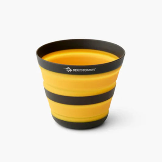 Building on over a decade of experience in collapsible drinkware, the Frontier Collapsible Cup has been engineered to be sleeker, more ergonomic and lighter. Glass reinforced nylon 66 is used for the base, rim and centre ring providing more stability and allowing you to grip the cup more easily. EU food grade silicone rubber sidewalls let the cup shrink down to less than 2cm in height. Designed to nest/stack, these cups really do fit in anywhere... www.defenceqstore.com.au