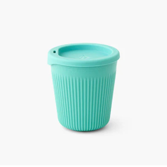 Made from EU food-grade glass-reinforced polypropylene, the Passage Cup holds 355ml of your favourite drink. The Cool Grip sidewalls allow you to grip the cup firmly, even if the contents are hot (and the silicone sipping lid keeps those contents from spilling when you're on the move). Compact and stackable, the Passage Cup fits into Passage Bowls and Frontier Pots. www.defenceqstore.com.au