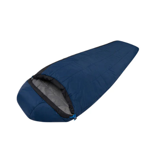 The perfect feature-packed, value oriented synthetic bag for weekend warriors and new campers, our Trailhead is no slouch when it comes to performance. It’s tapered rectangular shape provides more space and comfort than a traditional mummy bag while the full-length side and foot zip allows the bag to be opened out and used as a quilt. www.defenceqstore.com.au