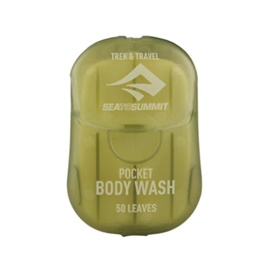 Trek & Travel Pocket Soaps contain 50 leaves of pure, dry soap so there's no risk of leakage in your luggage or pack, and no risk of having it confiscated by airport security. The easy-to-ration dry leaves mean you'll have plenty of soap to last your entire trip. www.defenceqstore.com.au