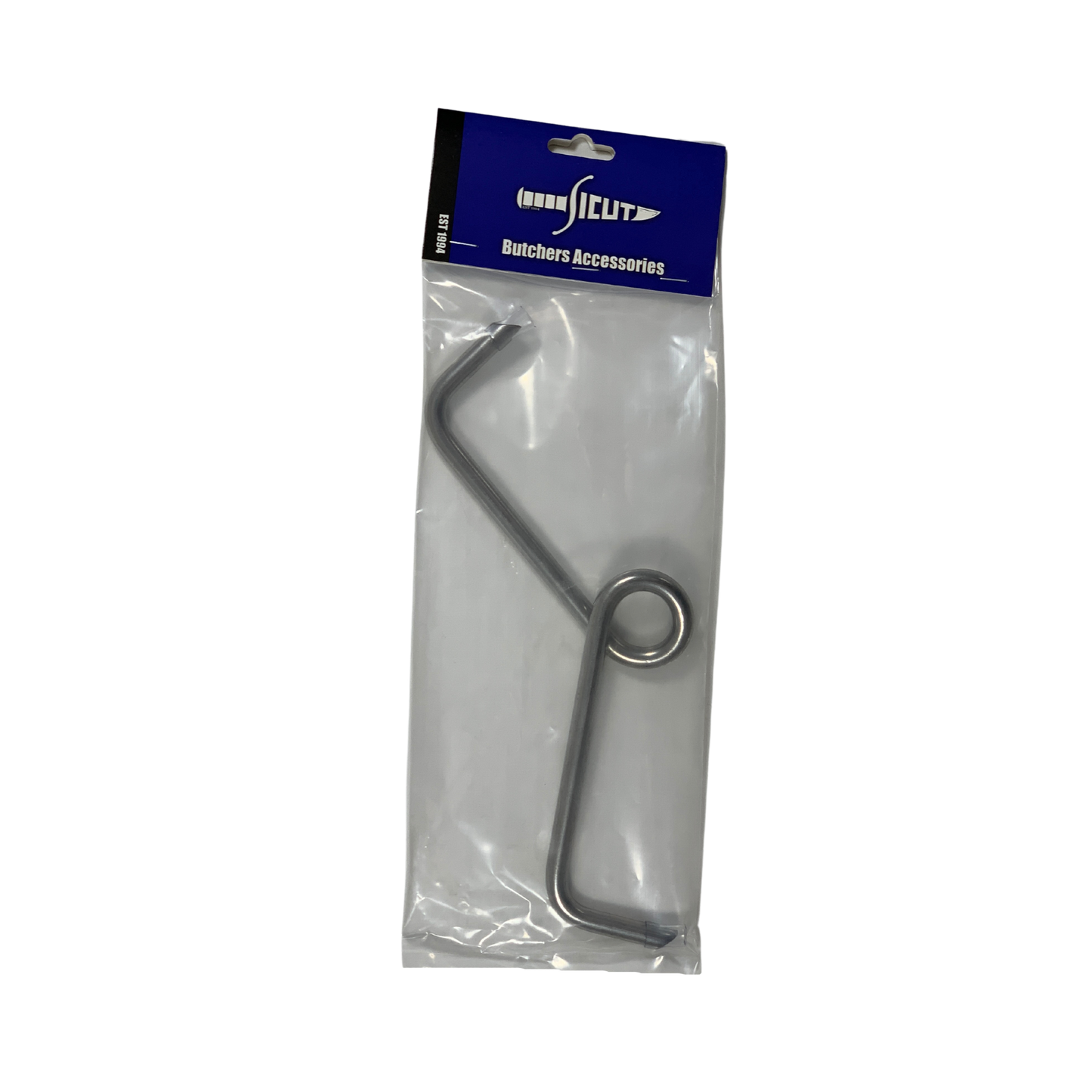 Our Sicut Butchers Gambrel, Sheep gambrel, Meat hook #13 is made using 10mm 304 Stainless steel rod for maximum corrosion resistance, our heavy duty construction makes this Gambrel the perfect companion for use around the farm or on your next hunting trip. This gambrel will be suitable for small to medium sized animals such as, sheep, goats etc. www.defenceqstore.com.au