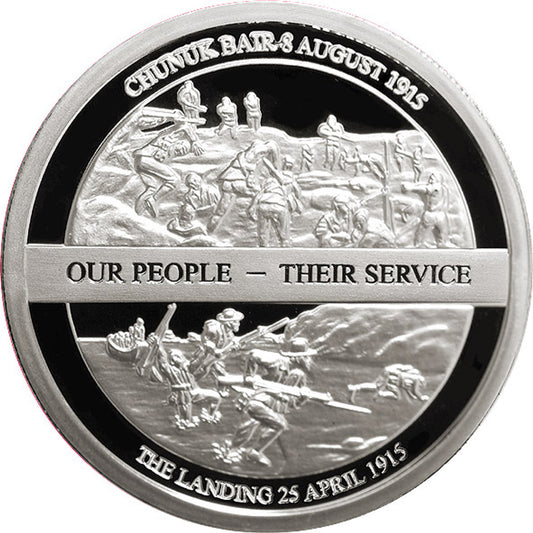 Introducing the Sands of Gallipoli 2006 release Our People Limited Edition Medallion Set, a truly spectacular collection from the military specialists. This limited edition set contains all six medallions from the Our People - Their Service collection, making it a must-have for any military enthusiast or collector. www.defenceqstore.com.au