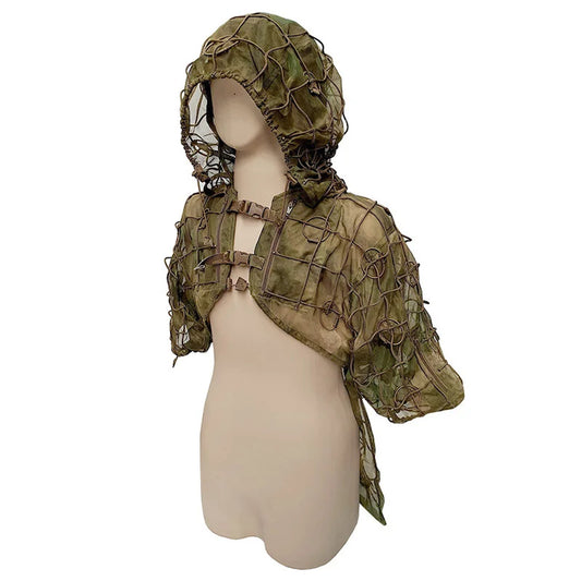 The Yowie is a lightweight Ghillie Base made from Noseeum mesh, which provides a highly breathable base with low water retention. www.defenceqstore.com.au