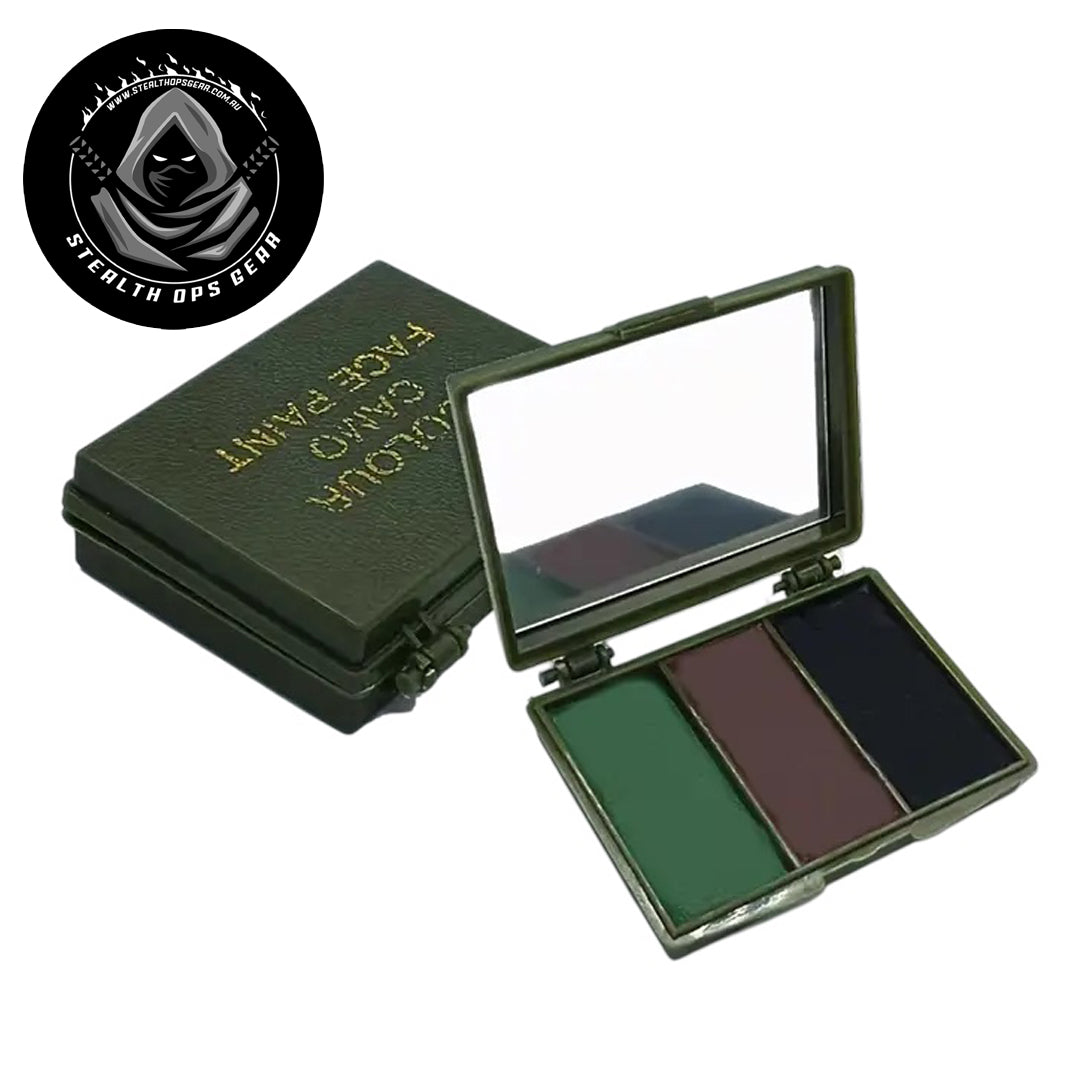Elevate your appearance with our premium oil-based face paint! Designed for vibrant, durable designs, this top-tier product ensures you capture attention wherever you go. Ideal for costume events, festivals, or simply adding a playful touch to your daily makeup, this face paint is an essential addition to your collection. www.defenceqstore.com.au