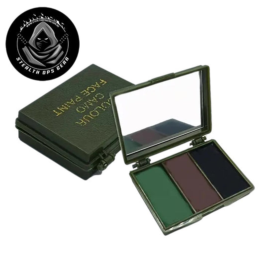 Elevate your appearance with our premium oil-based face paint! Designed for vibrant, durable designs, this top-tier product ensures you capture attention wherever you go. Ideal for costume events, festivals, or simply adding a playful touch to your daily makeup, this face paint is an essential addition to your collection. www.defenceqstore.com.au