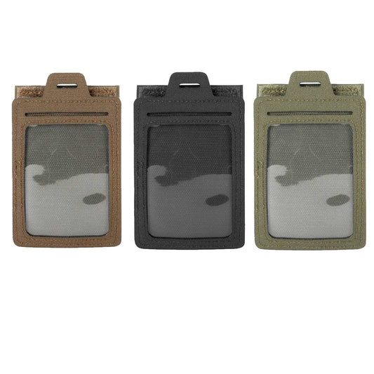 The durable ID shell is perfect for cards, pens, and other essentials! Easily clip it on when you need it and take it off just as quickly--it even functions as a handy patch. It's the perfect companion for any of life's adventures. www.defenceqstore.com.au all colours available
