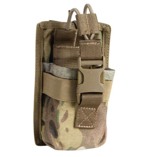Equipping yourself with the Tasmanian Tiger Tactical Radio Pouch 3 is the perfect way to carry your radio in style! This small, universal pouch provides reliable protection for your communication device! www.defenceqstore.com.au multicam front image