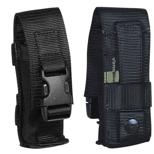 Tasmanian Tiger's Tactical Tool Pouch is an incredibly useful carryall for knives, multitools, flashlights, and more! Flap locked with a quick-release buckle, it needs just one MOLLE loop to keep your gear secure in any situation. Get yours now and stay prepared! www.defenceqstore.com.au