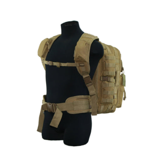 This pack is the ultimate solution for your mission needs! Its main compartment, with a 16.2L capacity, features a hydration pouch and an organizer with multiple pockets. Plus, the secondary 10L compartment comes equipped with a large mesh pocket and internal MOLLE webbing for even more storage. www.defenceqstore.com.au