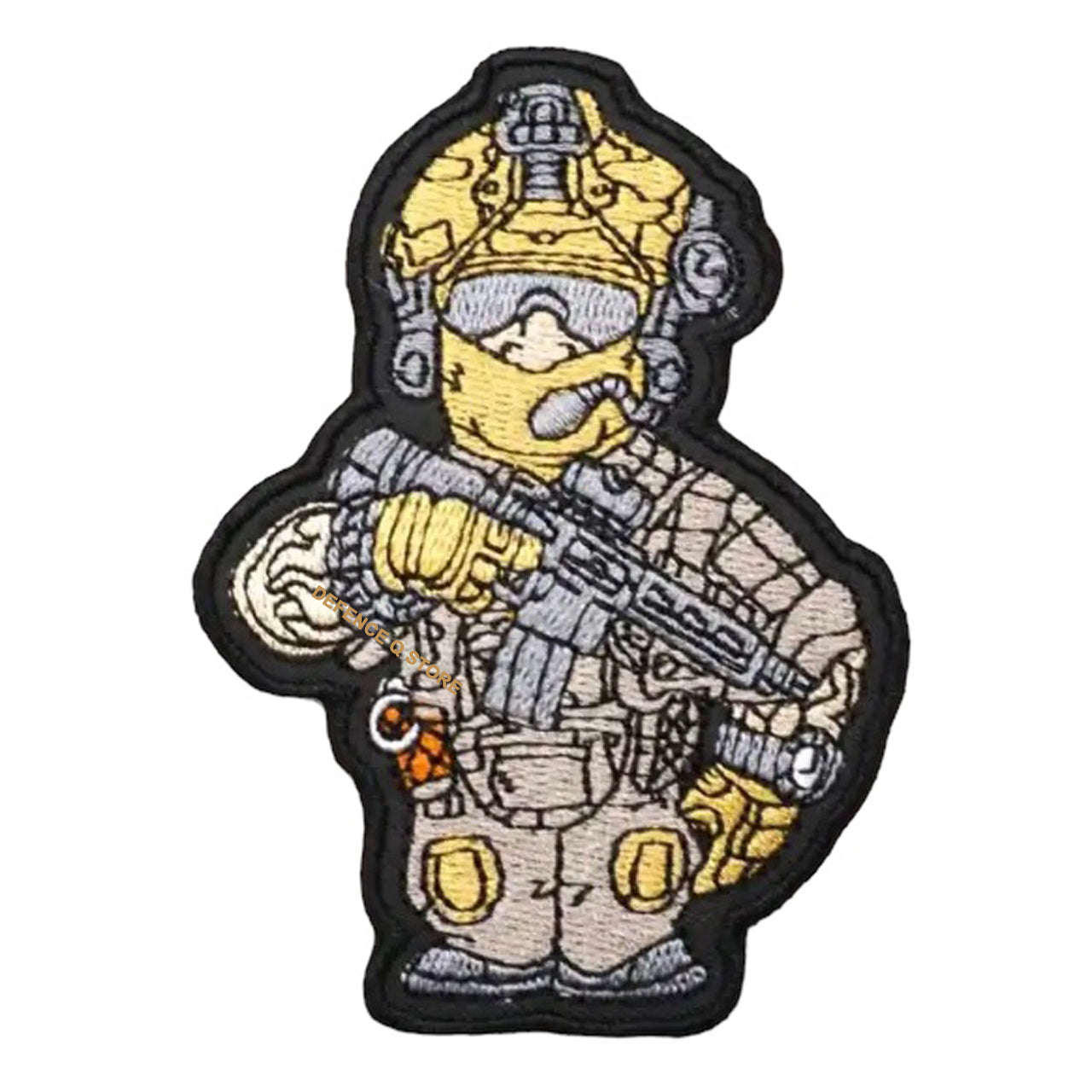 Elevate your gear to the next level with the Tactical Operator Embroidery Velcro Backed Morale Patch. Easily attach it to any piece of field gear, clothing, or create a unique patch display! Infuse some fun and spookiness into your style today. Size: 9x6cm www.defenceqstore.com.au