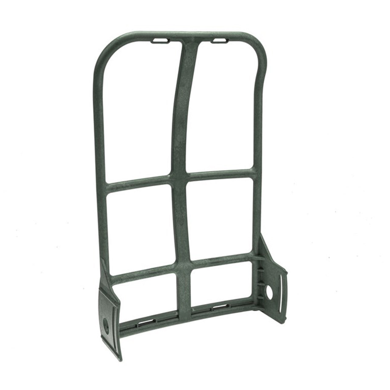 The polymer fiber PALICE backpack frame is a modern alternative to the traditional aluminum frame used in military backpacks. It is made from a lightweight and durable polymer material that provides excellent support and stability for heavy loads. The frame is designed to fit the ALICE (All-Purpose Lightweight Individual Carrying Equipment) backpack system, which is used by the United States military. www.defenceqstore.com.au