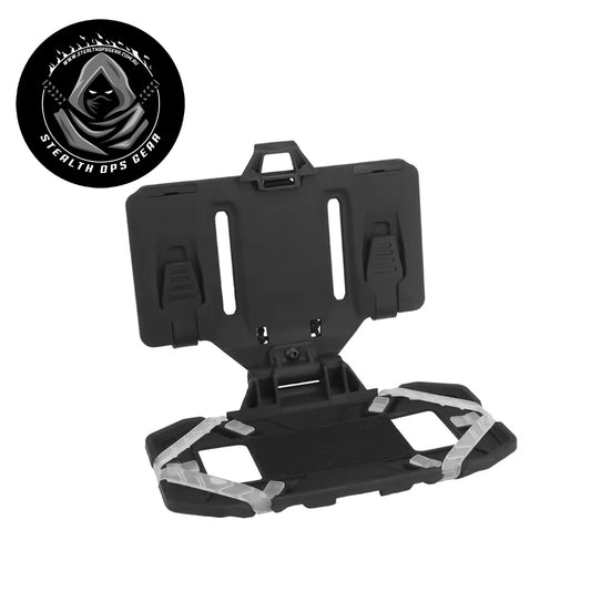 Crafted to hold devices measuring up to 8 x 16 x 2 cm, this board guarantees a secure fit for your gear. It easily mounts onto 4×3 MOLLE systems and is compatible with all MOLLE tactical equipment, making it an essential part of your setup. Featuring a folding fixed buckle, it folds compactly for convenient storage and transport whenever you need. www.defenceqstore.com.au