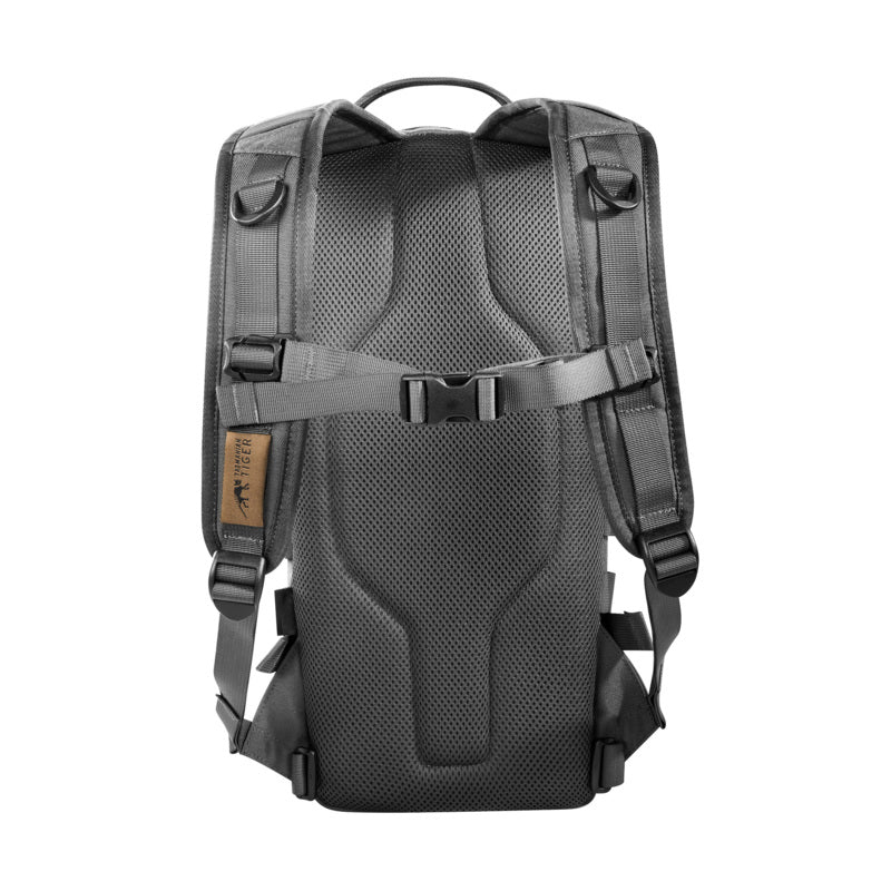 Robust 9 litre daypack with a large main compartment. It features two wrap around compression straps reduce the volume if needed, and a MOLLE system on the front and sides that can be used for individual expansion. Hydration system compatible. www.defenceqstore.com.au