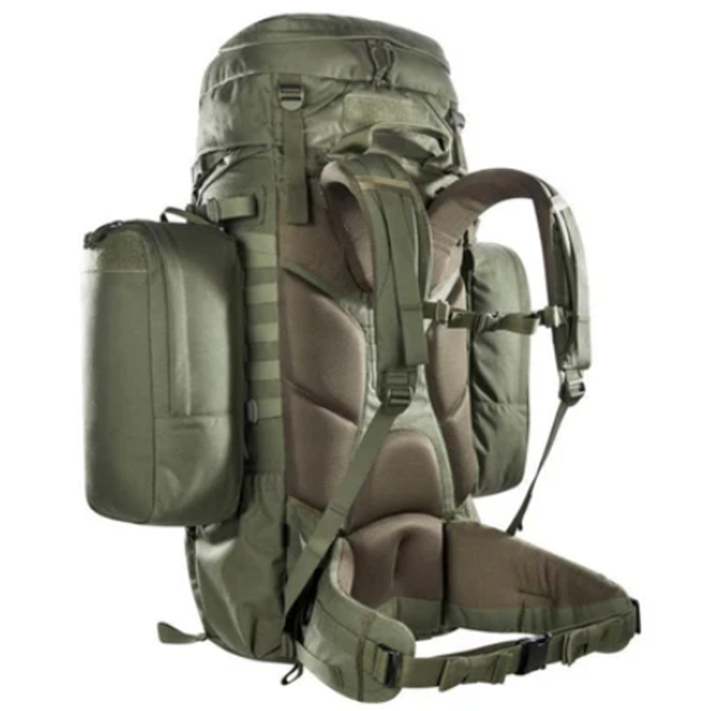 With its high-performance carrying system, which can be adjusted to your own back length, the mission backpack is suitable for transporting heavy loads. The toploader offers a large zippered front opening, a separate bottom compartment, side pockets and a height-adjustable lid with lid compartment. www.defenceqstore.com.au