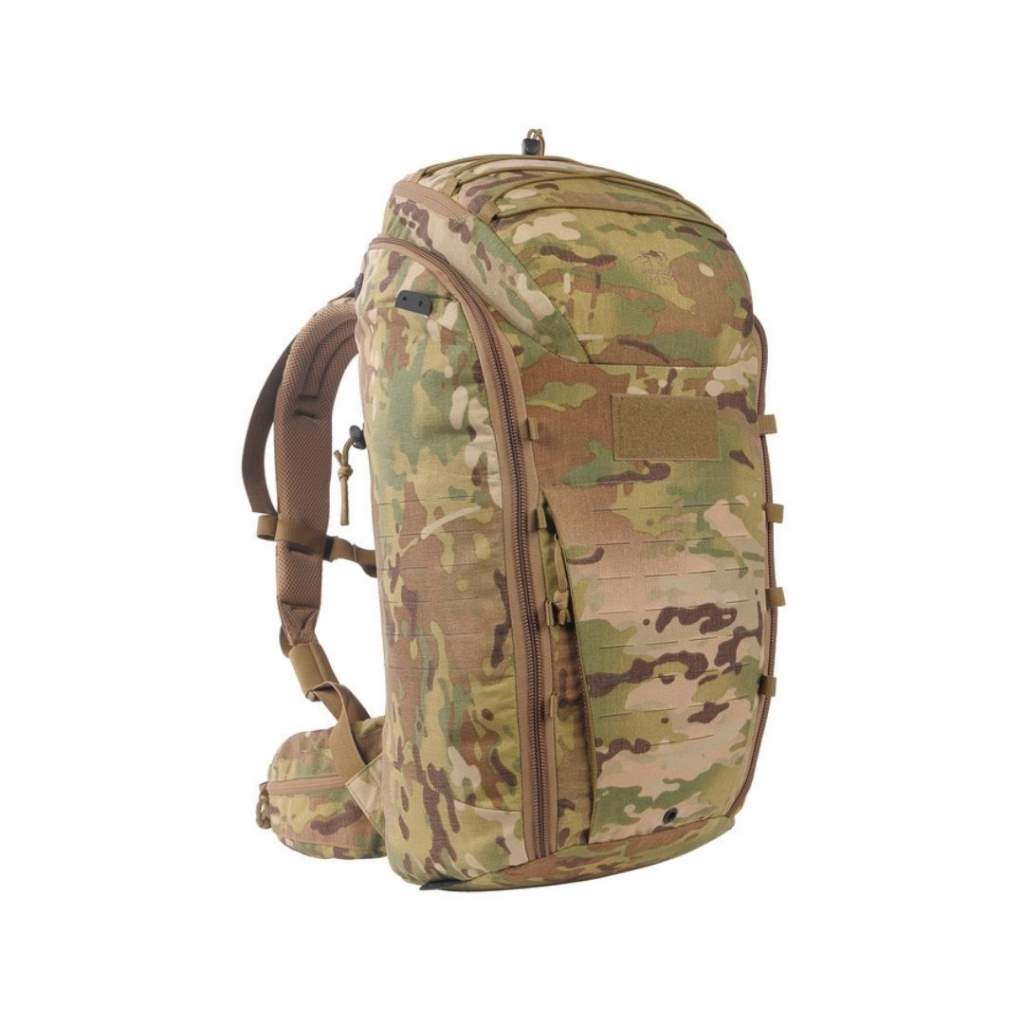 The TT Modular Pack 30 can be used on any mission. Its modular design and expansive front opening makes it easy to set it up for a wide variety of situations. The new padded back carrying system features length-adjustable shoulder straps that comfortably fit any back. The aluminium rail can be bent to suit and the hip flaps can be removed if required. www.defenceqstore.com.au
