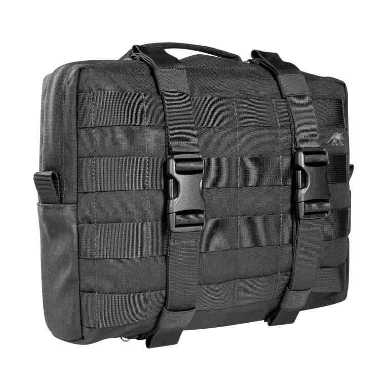 Large accessory and lid pouch. The TT Tac Pouch 10 MKII is designed as a MOLLE affixed pouch for the TT Base Pack 52 and TT Base Pack 75, though can also be used with other backpacks or as a large hip pouch. Twin compression straps contain goods in transit, and a MOLLE front provides adaptability. www.defenceqstore.com.au