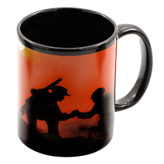 Introducing "The Spirit of Mateship Coffee Mug" – a tribute to the indomitable spirit of Australian soldiers who have exemplified the essence of mateship for over a century. www.defenceqstore.com.au