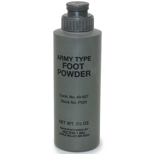 Made from Talc, this army issue powder soothes, dries and protects your feet whilst preventing itching and burning. Great for people who are in boots most of the day and have no time to let the skin breathe. Great to take when Hiking, working or to keep your feet smelling fresh on school camp. www.defenceqstore.com.au