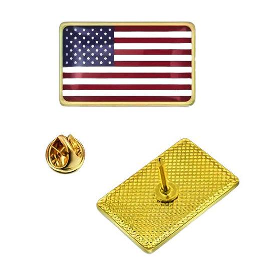 This gold-plated, enamel-filled lapel pin allows you to proudly display the USA flag while honouring all those who have served or are currently serving in all theatres of war and peacekeeping efforts. This lapel is great for supporting our allies. www.defenceqstore.com.au
