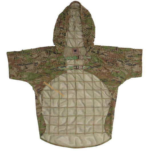 Experience ultimate camouflage and concealment with the AMCU Valhalla Ghillie Suit - Long. Our specially designed suit is perfect for Military personnel who demand the best in visual concealment.  www.defenceqstore.com.au
