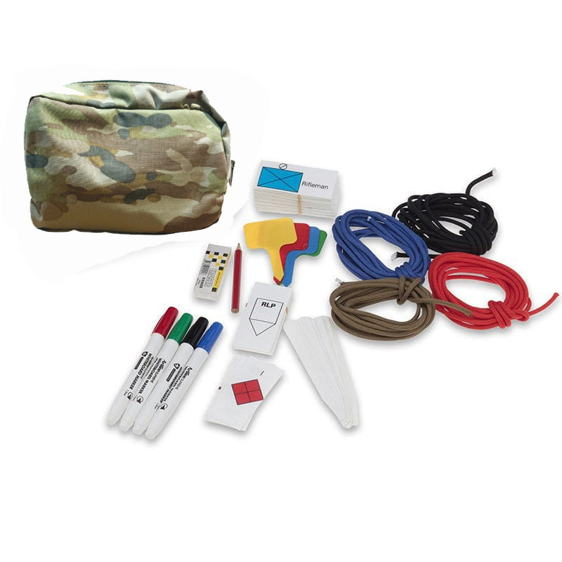 Unleash your inner leader with the Defence Leader Mud Model Kit AMCU! This kit contains everything a Section or Platoon Commander needs, including 68 markers for platoons, sections, support, and enemy positions, plus various tools for tracking location and paths. It's the ultimate Mud model kit for passionate and inspiring leaders, making it an essential addition to your collection. Get yours today and elevate your leadership game! www.defenceqstore.com.au