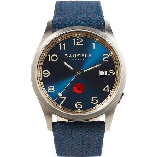 The Limited Edition Sands of Gallipoli Watch by Bausele is a unisex watch that offers a personal and enduring connection to the birthplace of the Australian spirit. This beautiful commemorative design was voted for by our supporters, creating a watch to cherish. www.defenceqstore.com.au
