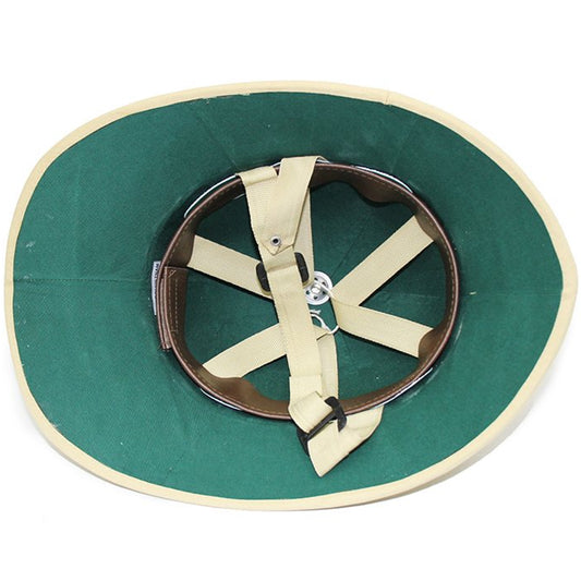 The Wolseley pattern helmet is a distinctive British design developed and popularised in the late 19th and early 20th century. It was the official designation for the universal sun helmet worn by the British Army from 1899 to 1948 and described in the 1900 Dress Regulations as "the Wolseley pattern cork helmet". www.defenceqstore.com.au