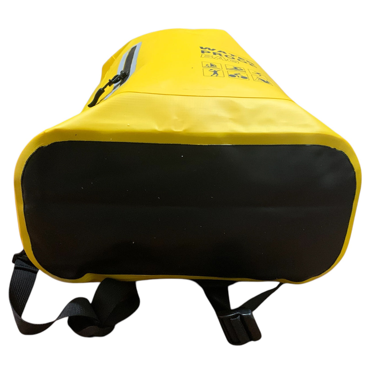 Explore the great outdoors with our versatile and durable Waterproof Backpack Drybag! Measuring 46x30x15.5cm, this backpack is made of PVC material and features clip-on shoulder straps for easy carrying. Perfect for hiking, light climbing, beach trips, kayaking, and other tactical operations, this backpack will be your go-to for all your outdoor adventures. www.defenceqstore.com.au