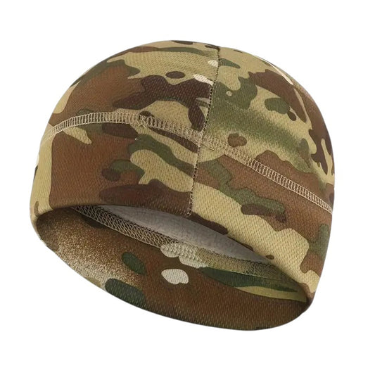 The Multicam Tactical Beanie boasts a warm and lightweight design, expertly crafted from luxurious fleece material. With its beautiful colour pattern featuring shades of green, this beanie truly stands out as a must-have accessory. www.defenceqstore.com.au