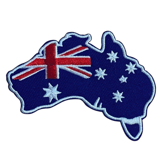 Take your fashion to the next level with this unique and bold embroidered patch! Add a touch of personality to any outfit, from jackets and shirts to pants, jeans, and hats. Measuring at 8x5.8cm, it's the perfect size for making a statement. www.defenceqstore.com.au