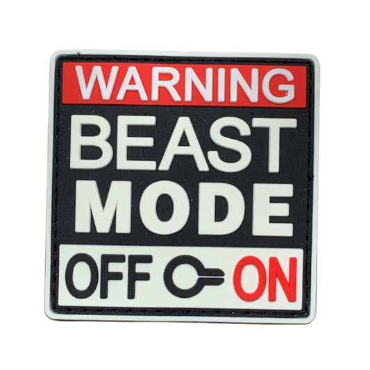 Unleash your creativity with the Beast Mode PVC Morale Patch Velcro Backed! Measuring 7x7cm and featuring a beautifully moulded design and secure hook backing, this patch is a must-have for any collector. www.defenceqstore.com.au