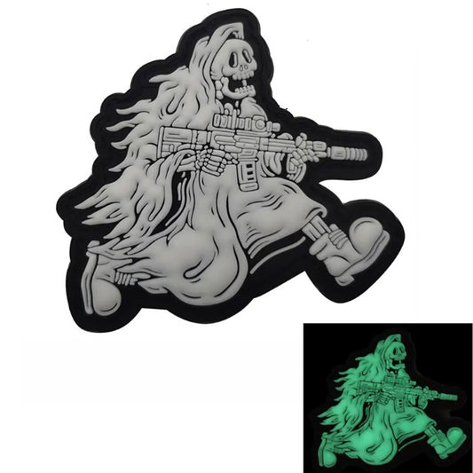 Elevate your gear to the next level with the Bones Tactical Glow In The Dark PVC Patch. Easily attach it to any piece of field gear, clothing, or create a unique patch display! Infuse some fun and spookiness into your style today. www.defenceqstore.com.au