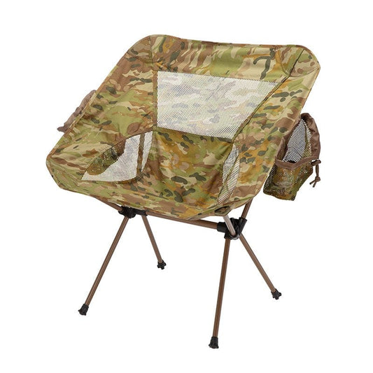 Avoid spending your day at the range or in the field sitting on cold, damp ground. Instead, enjoy the comfort of this lightweight, compact tactical chair. Weighing less than a kilogram and easily fitting into your pack, it’s the perfect combination of convenience and comfort. Featuring a bucket seat with breathable mesh panels for ventilation on warm days, it’s crafted from durable 500D fabric and high-tensile mesh. www.defenceqstore.com.au