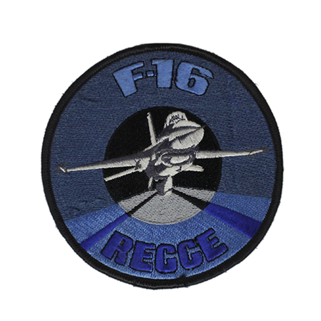 F-16 Fighter Plane Patch Sew On 10cm www.defenceqstore.com.au