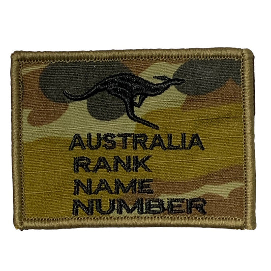 Kangaroo Gear Patch in various colours for a bit of fun.  Great idea for those serving or who have served. www.defenceqstore.com.au