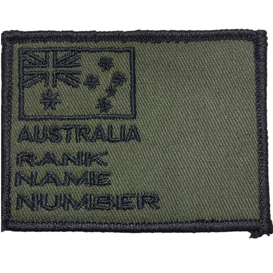 Australian Army Gear Patch in various colours for a bit of fun.  Some units are still using auscam, others are using AMCU but we had the idea to come up with a range of fun options as well. www.defenceqstore.com.au