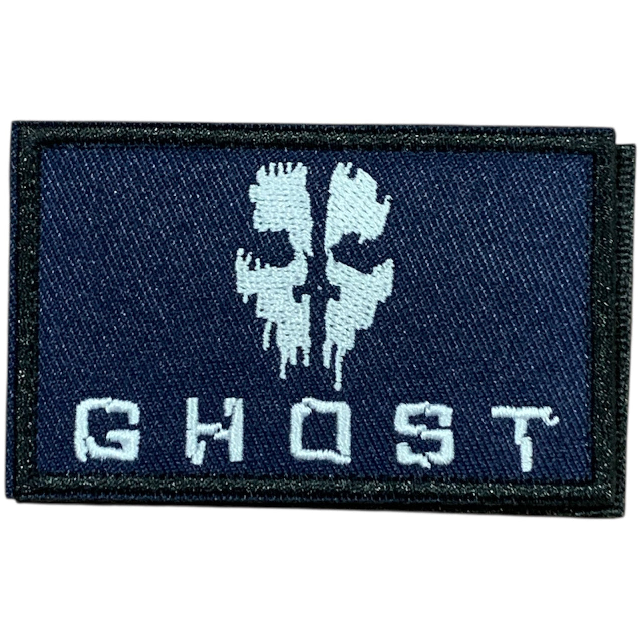 Unleash your creativity with the Ghost Embroidery Patch Hook & Loop Blue! Measuring 8x5cm and featuring a beautifully embroidered design and secure hook & loop backing, this patch is a must-have for any collector. www.defenceqstore.com.au