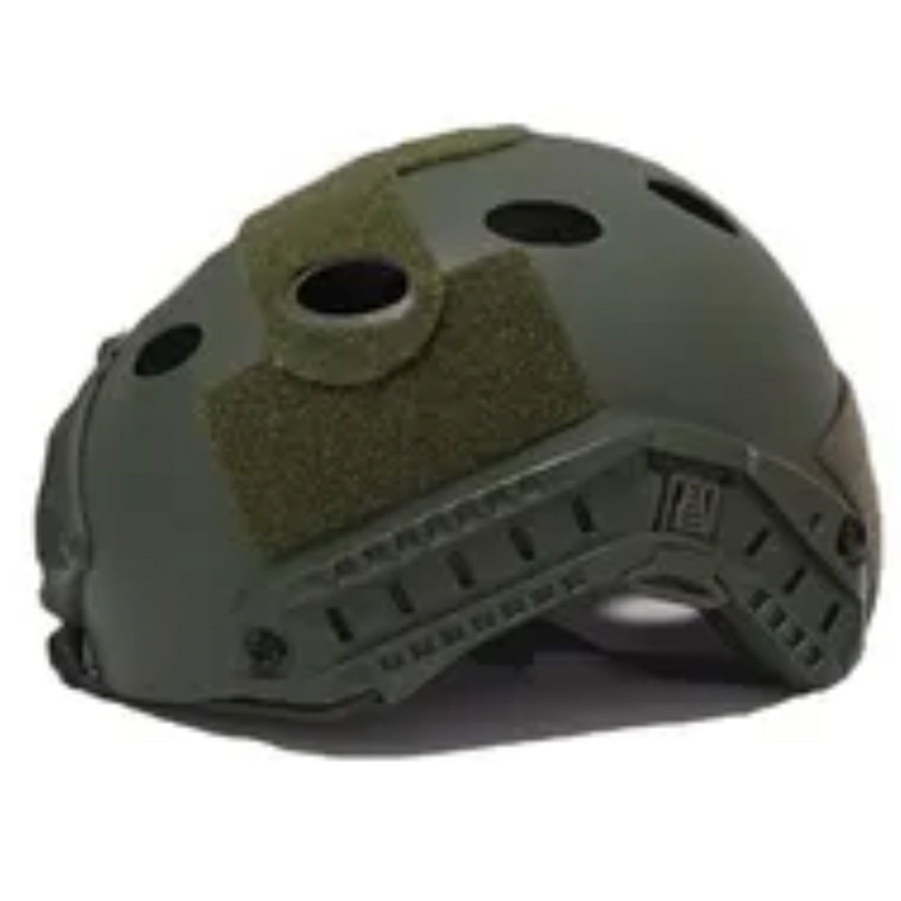 Crafted with durable plastic and foam padding, this injection-molded Fast Helmet is ready for any mission! Attach signs and lights easily with its Velcro fasteners, and the NVG equipment compatible design is ready for any environment. www.defenceqstore.com.au