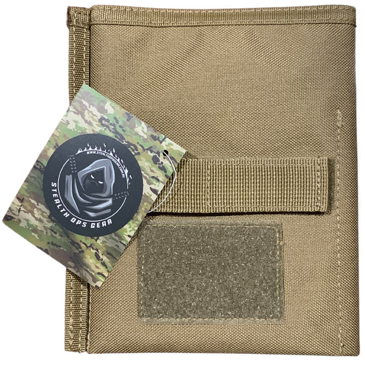 Notebook Cover in Khaki Stealth Ops Gear www.defenceqstore.com.au