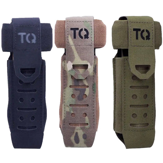 Ensure your medical supplies are always within reach with this tactical laser cut tourniquet holder. It's specially designed to fit your MOLLE system and holds your essential items close for rapid access during an emergency. Just one loop is all it takes to secure it safely and for maximum convenience. Be ready for all life throws at you with this ultra-convenient pouch! With quick access to your medical supplies, you can tackle any challenge! www.defenceqstore.com.au