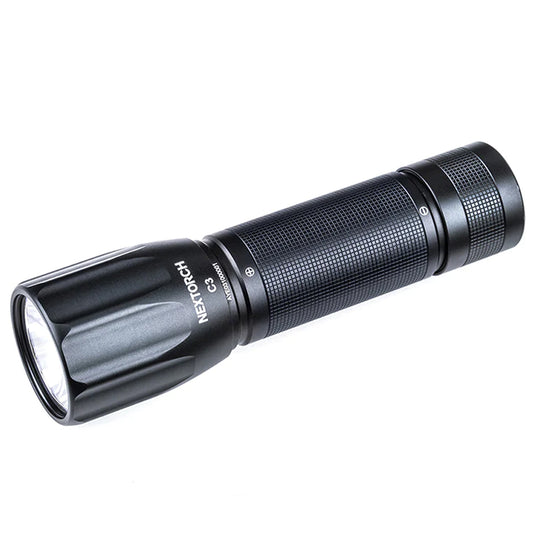 It belongs in every household: the practical NEXTORCH C3 LED torch.
Whether it’s for a power failure or repair work – this reliable, robust torch always provides the optimum light. Also for on the go, when travelling, camping or walking the dog – the C3 LED torch is a real all-round talent and always a reliable companion. www.defenceqstore.com.au
