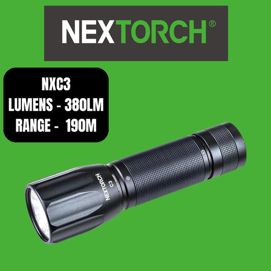 It belongs in every household: the practical NEXTORCH C3 LED torch.
Whether it’s for a power failure or repair work – this reliable, robust torch always provides the optimum light. Also for on the go, when travelling, camping or walking the dog – the C3 LED torch is a real all-round talent and always a reliable companion. www.defenceqstore.com.au